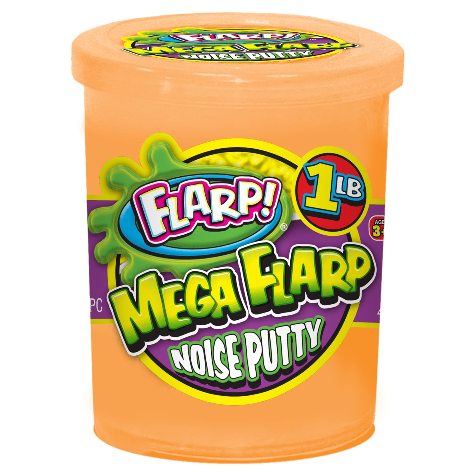 Ja Ru Flarp Mega Noise Putty 1 Pound Value Colors Will Vary Novelty Impulse Toys Com