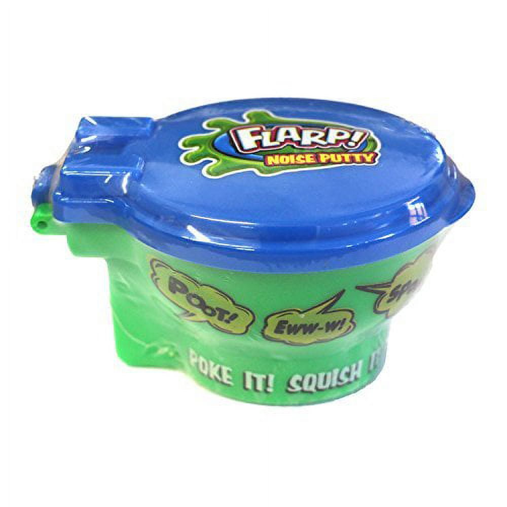 JARU Flarp Putty Original with New Toilet Case Squish it to Make Fart