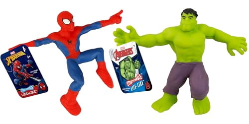 JAーRU Marvel Avengers & Spiderman Bouncy Balls Superballs Super Hi Bounce 1 : JA-RU Marvel Avengers \u0026 Spiderman Foam Balls for Kids