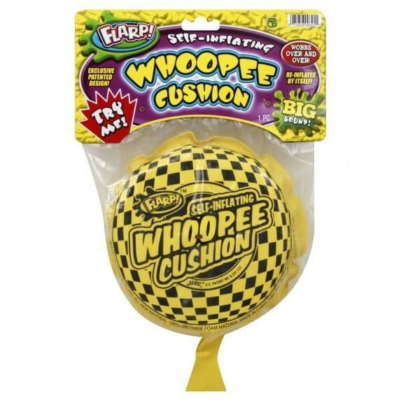 JA-RU Self Inflating Whoopee Cushion Uretane Foam Multicolor