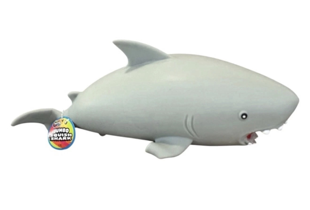 JA RU Shark Squishy Jumbo Stress Relief Massage Ball, 1 Piece
