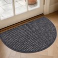 thumbnail image 1 of JAATOP 17"x 30" Doormat, Non-Slip Absorbent Welcome Mat, Dirt Trapper Indoor Entryway Rug, Machine Washable, Dark Gray, 1 of 7