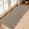 thumbnail image 1 of JAATOP 2' x 5' Runner Rug, Non Slip Entryway Rug with TPR Backing, Low Profile Runner Mat for Kitchen, Bedroom, Beige, 1 of 8
