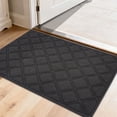 thumbnail image 1 of JAATOP Doormat Indoor 20"x 32", Non Slip Entryway Rugs Washable Welcome Mat for Inside, Front Door Mat for Entrance, Dirt Trapper, Dark Gray, 1 of 10