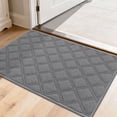 thumbnail image 1 of JAATOP Doormat Indoor 20"x 32", Non Slip Entryway Rugs Washable Welcome Mat for Inside, Front Door Mat for Entrance, Dirt Trapper, Gray, 1 of 10