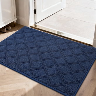Navy Door Mat Indoors