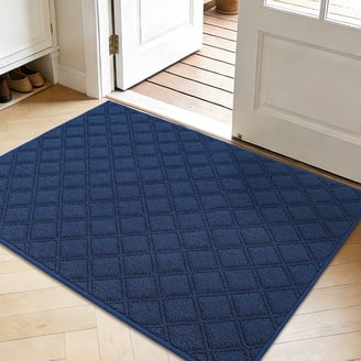 Navy Door Mat Indoors