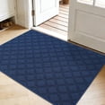 thumbnail image 1 of JAATOP Doormat Indoor 32"x 48", Dirt Trapper Mat for Entryway Indoor, Non Slip Washable Welcome Mat, Navy, 1 of 10