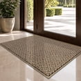 thumbnail image 1 of JAATOP Indoor Doormat 20"x 32", Dirt Trapping and Moisture Absorbent Entryway Rug with Non-Slip TPR Backing, Machine Washable, Beige, 1 of 8