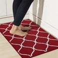 thumbnail image 1 of JAATOP Washable Kitchen Mats, Absorbent Floor Mat, Non-Slip Floor Mat for Kitchen, 20"x 32", Red, 1 of 8