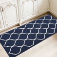 thumbnail image 1 of JAATOP 24"x 48" Kitchen Mats, Machine Washable Kitchen Mat, Non-Slip Floor Mat for Kitchen, PP, Blue, 1 of 8