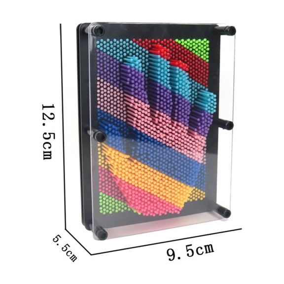 JABUUO 3D Sculpture Pin Shape Cloner Antistress Clone Fingerprint Needle Painting