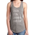 thumbnail image 1 of JACK & JIM & JOHNNY & JAMESON Racerback Tank, 1 of 2