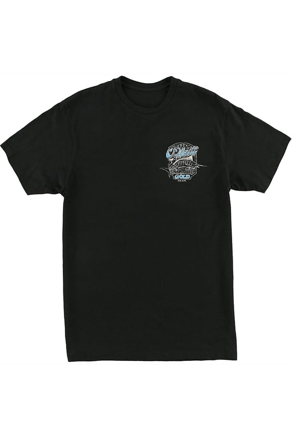 NEW Black Mens XL Lager Beer Graphic Crewneck Tee T-Shirt