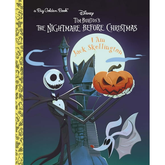 I am Jack Skellington Big Golden Book, Walmart Exclusive