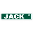 thumbnail image 1 of JACK Street Sign Childrens Name Room Sign | Indoor/Outdoor |  24" Wide, 1 of 5