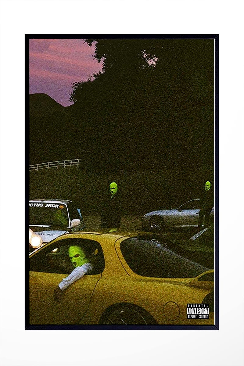 JACKBOYS Travis Scott Art Music Album Poster HD Print,Frameless