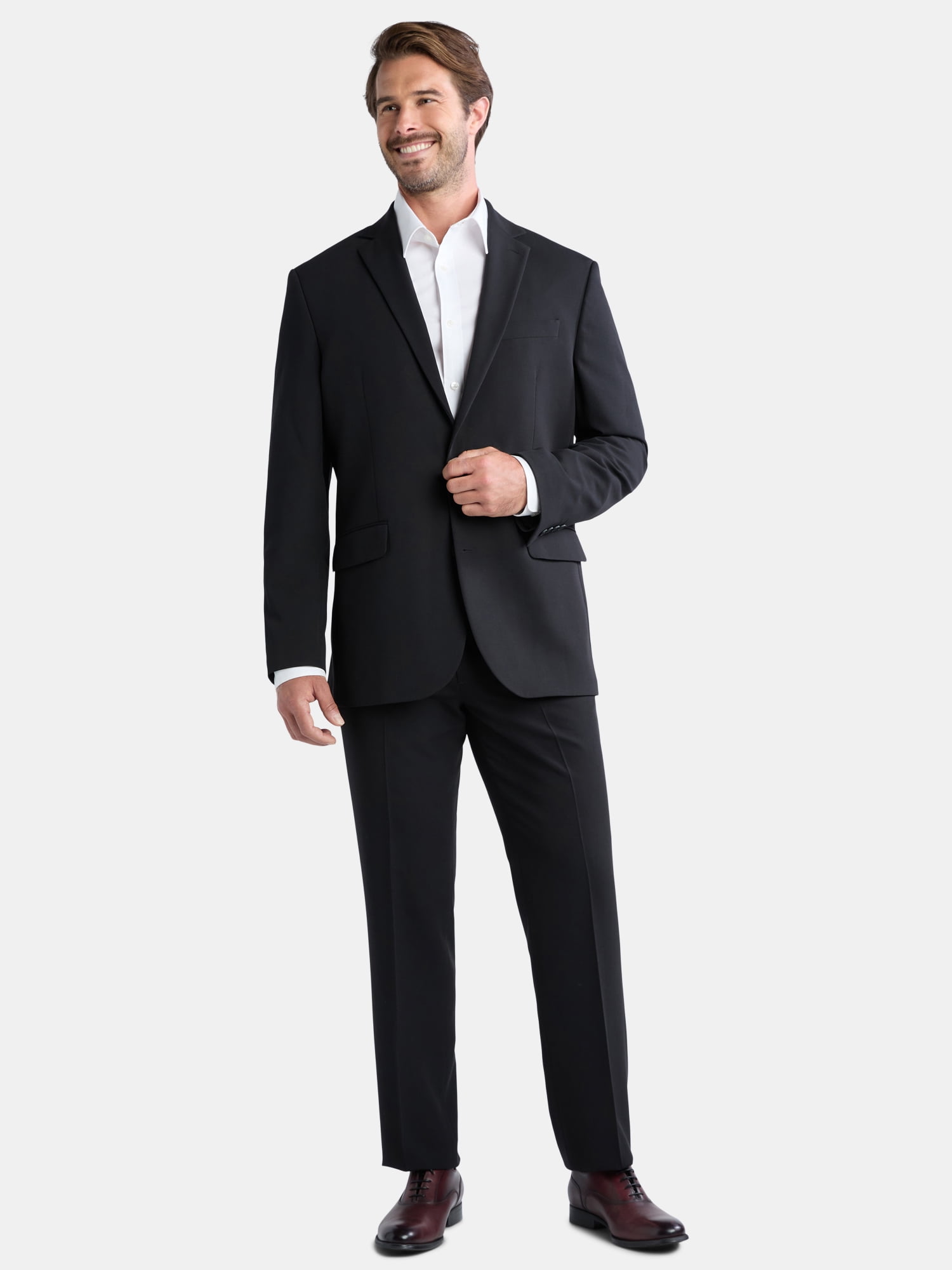 Men's Comfort Stretch Suit Set, 2-Piece, Sizes S-2XL