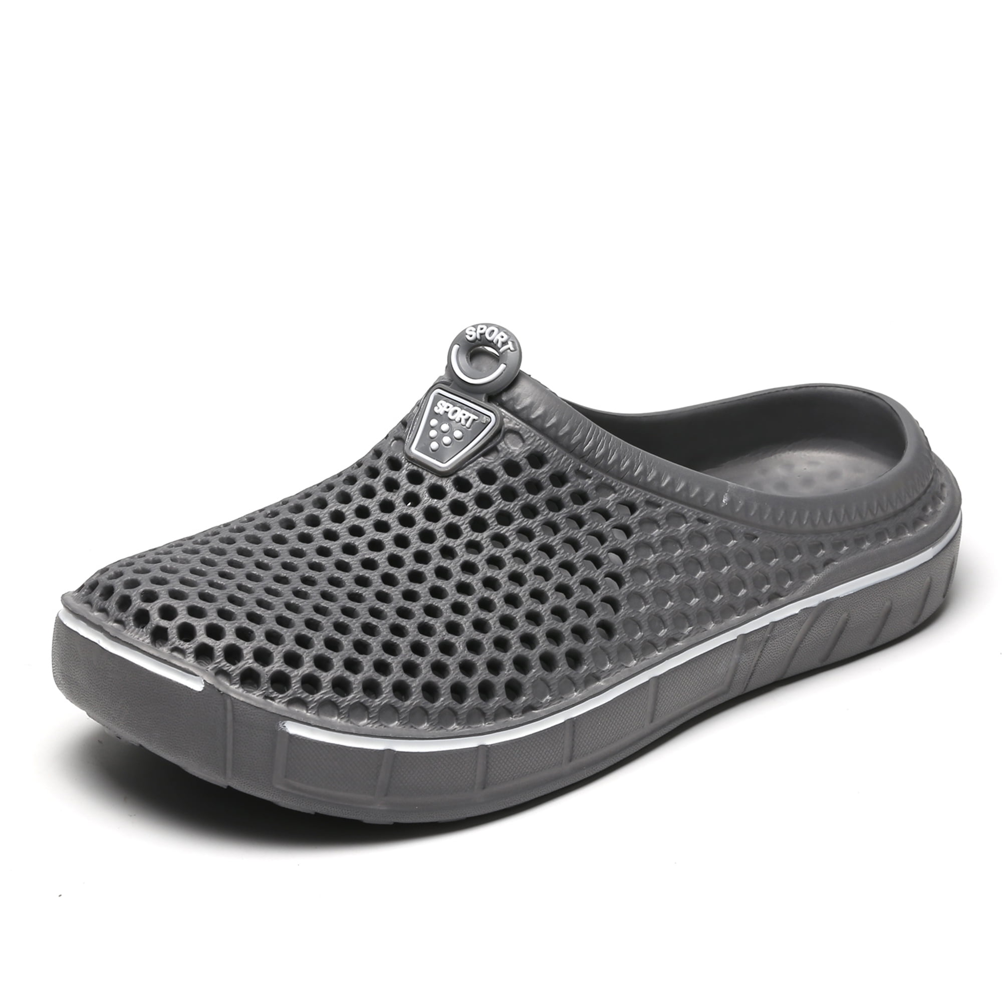 JACKSHIBO Mens Women s Sandals Beach Holes Casual Outdoor Unisex Shoes Slippers Anti Slip Sandals Beach Pool Quick Dry