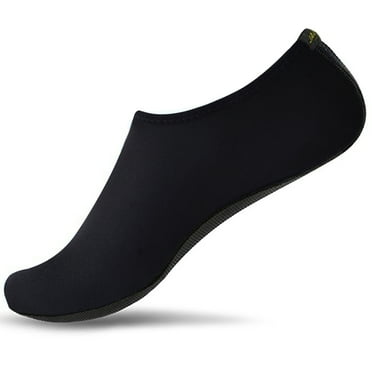 JACKSHIBO Women Aqua Socks Quick-Dry Barefoot Skin Water Shoes for Men Beach Yoga Exercise