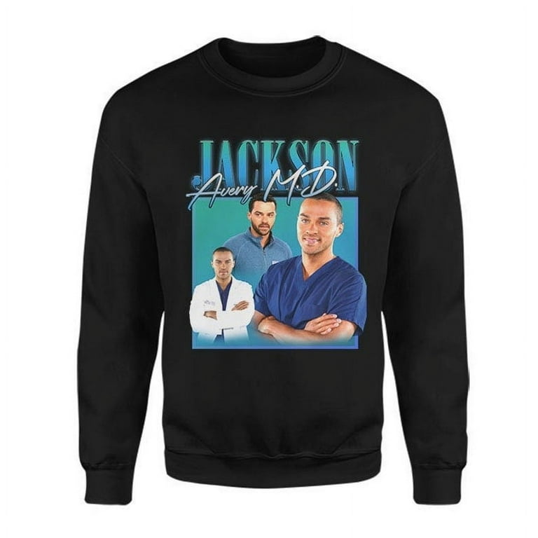 JACKSON AVERY Sweatshirt For Greys Fans Grey Sloan Memorial Sweater Hospital TV Show Grey Sloan Sweatshirt Birthday Gift For Doctors Walmart
