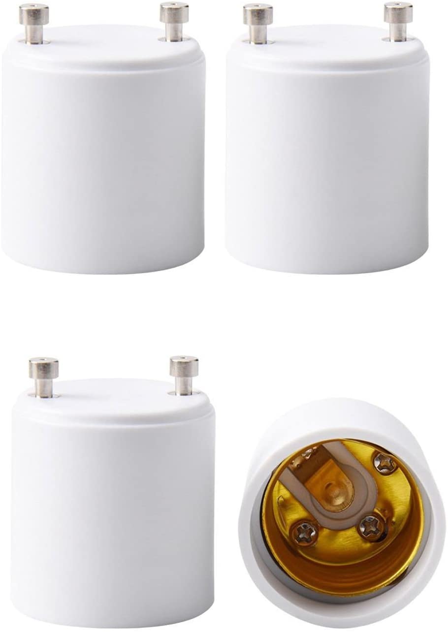 TORCHSTAR E26/E27 to E12 Adapter, Standard Screw Base to Candelabra Base Socket Reducer Adapter