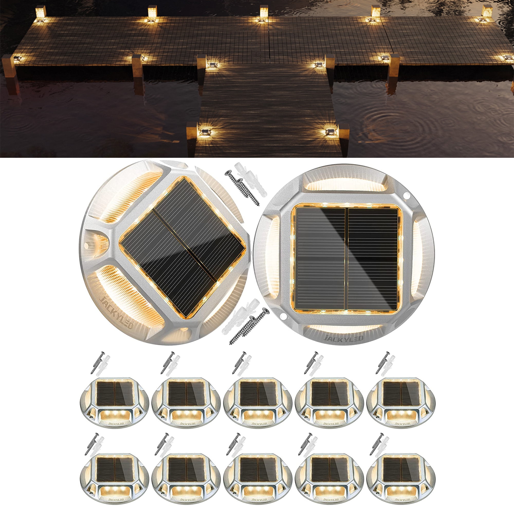 Jackyled solar lights outlet