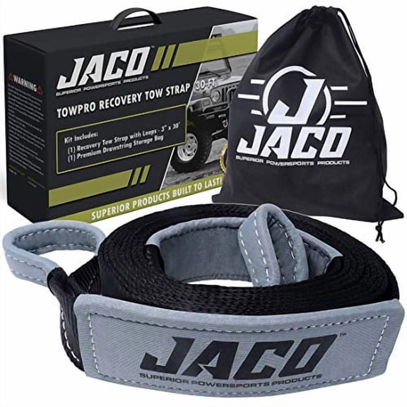 JACO 4X4 TowPro Recovery Tow Strap (3" x 30 ft)