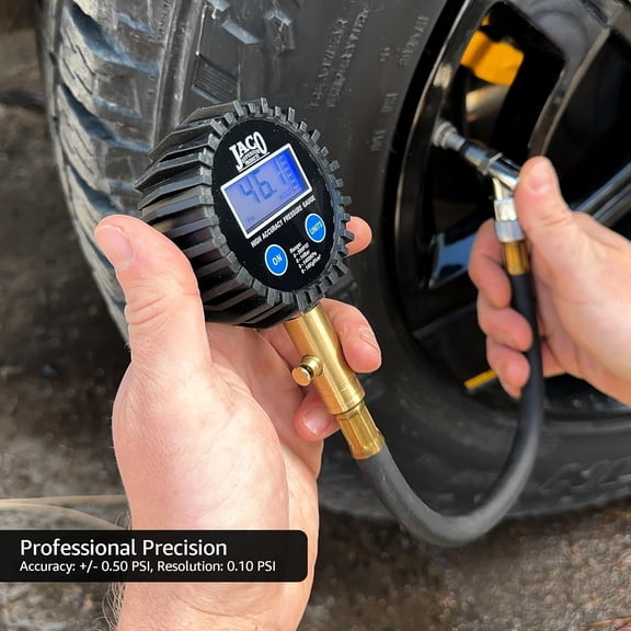 JACO ElitePro Digital Tire Pressure Gauge - Professional Accuracy 100 PSI
