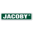 thumbnail image 1 of JACOBY Street Sign Childrens Name Room Sign | Indoor/Outdoor |  36" Wide, 1 of 5