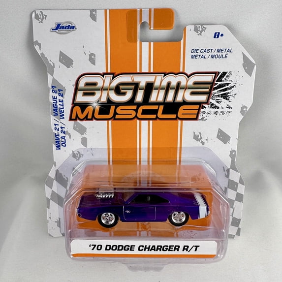 JADA Diecast Collectible - 70 Dodge Charger R/T Wave 21