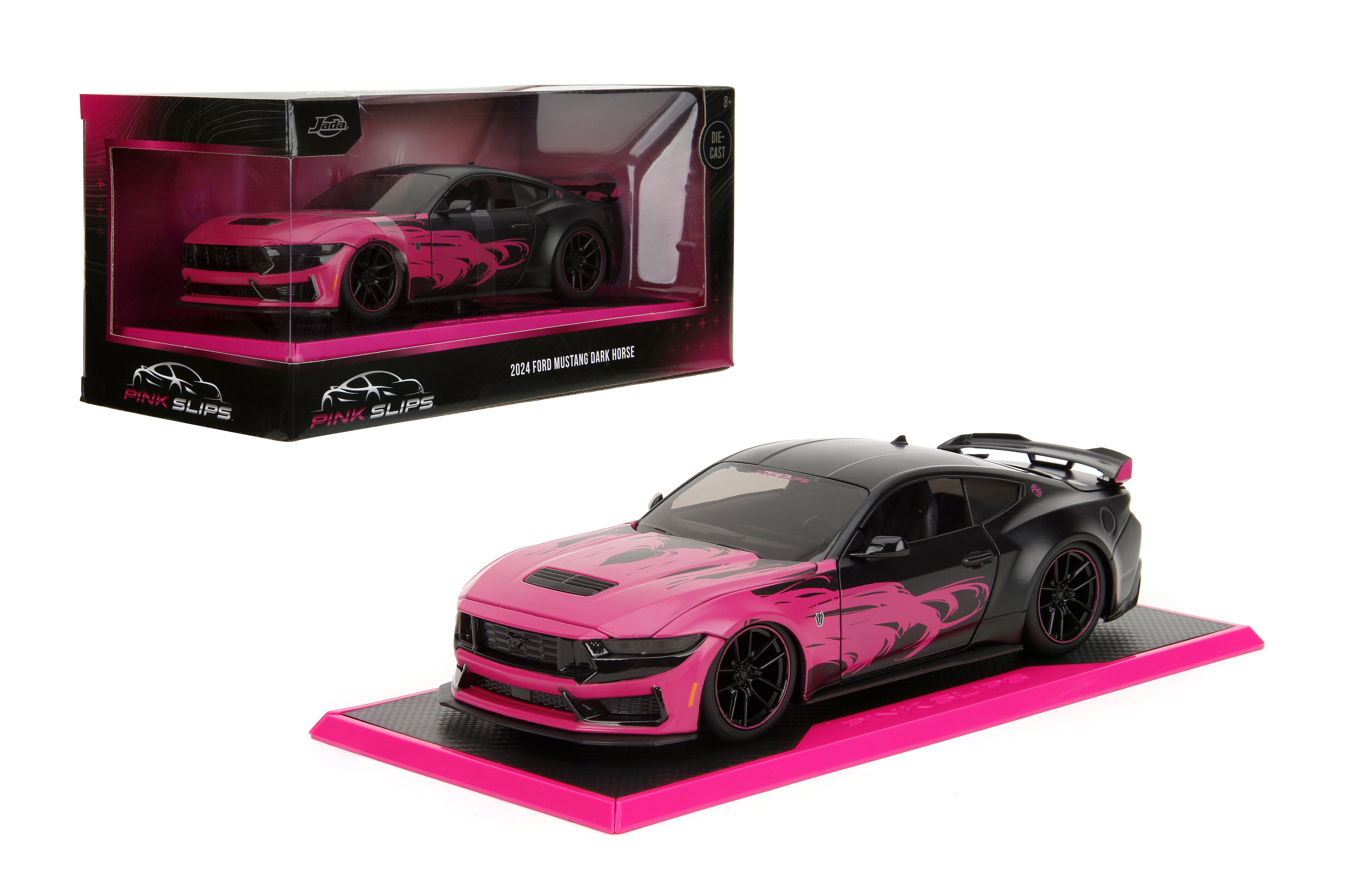 jada toys Mustang & Avalanche セット Jada Toys - Heat Chase 1:16 Scale Twin Pack RC, Shelby GT 500 with