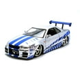 thumbnail image 1 of JADA TOYS 1/24 - NISSAN Skyline GTR R34 - Fast And Furious, 1 of 1
