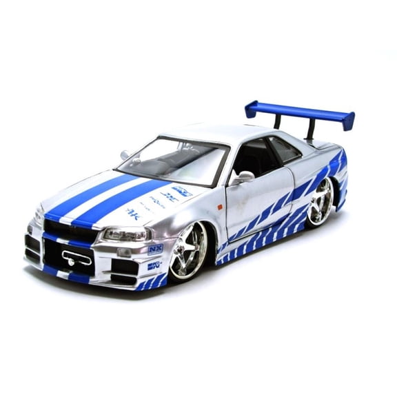 JADA TOYS 1/24 - NISSAN Skyline GTR R34 - Fast And Furious