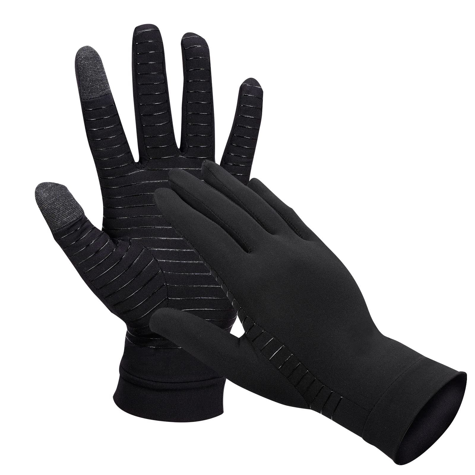 JADE KIT Copper Arthritis Gloves Full Hand XL Compression Gloves