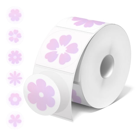 JADENS 750 Labels 2 Inch Round Direct Thermal Labels Self-Adhesive Circle Thermal Labels Printer Stickers for Business, DIY,QR Code, Name Tag price history and forecast - JADENS