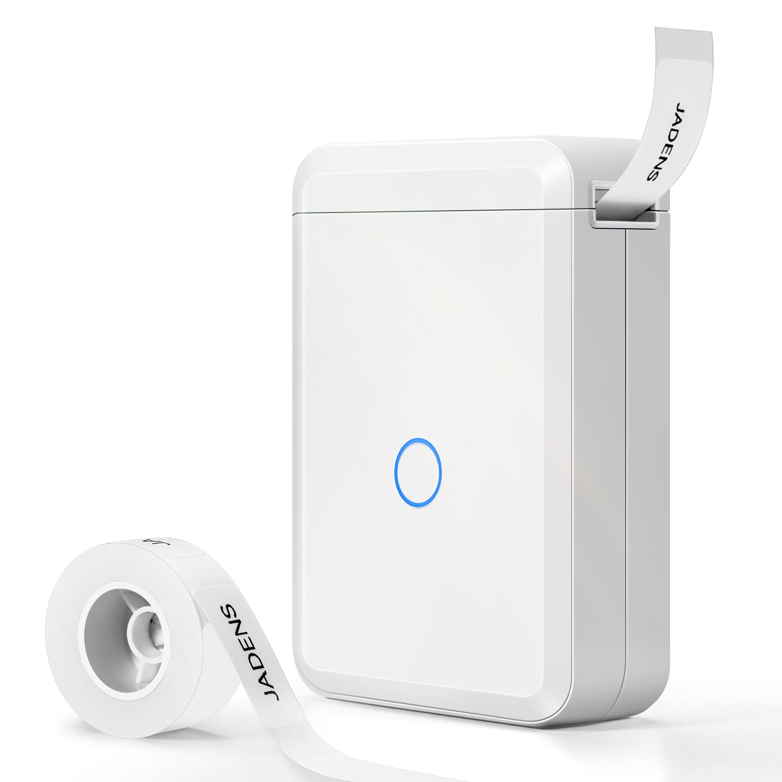 JADENS Small Electronic Barcode Label Maker, Portable Bluetooth Machine