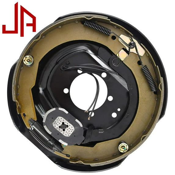 JADODE 12x2 Electric Trailer Brake Assembly for 7000 lbs Axle Trailer Brakes, Right Hand Heavy Duty Self-Adjusting Trailer Electric Brake Assembly 21005 77-10-2