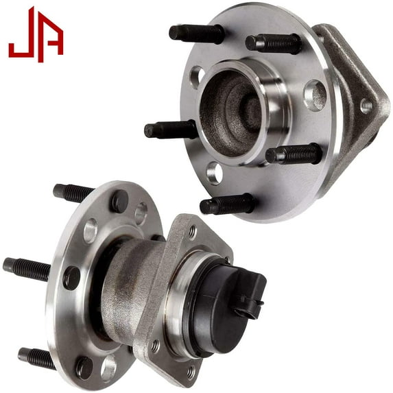 JADODE 513090 Front Wheel Hub Bearing Assembly Replacement for Avanti II 2001-2004, Chevrolet Camaro 1993-2002, Pontiacfirebird 1993-2002 Wheel Bearing 5 Lugs RWD 2pc