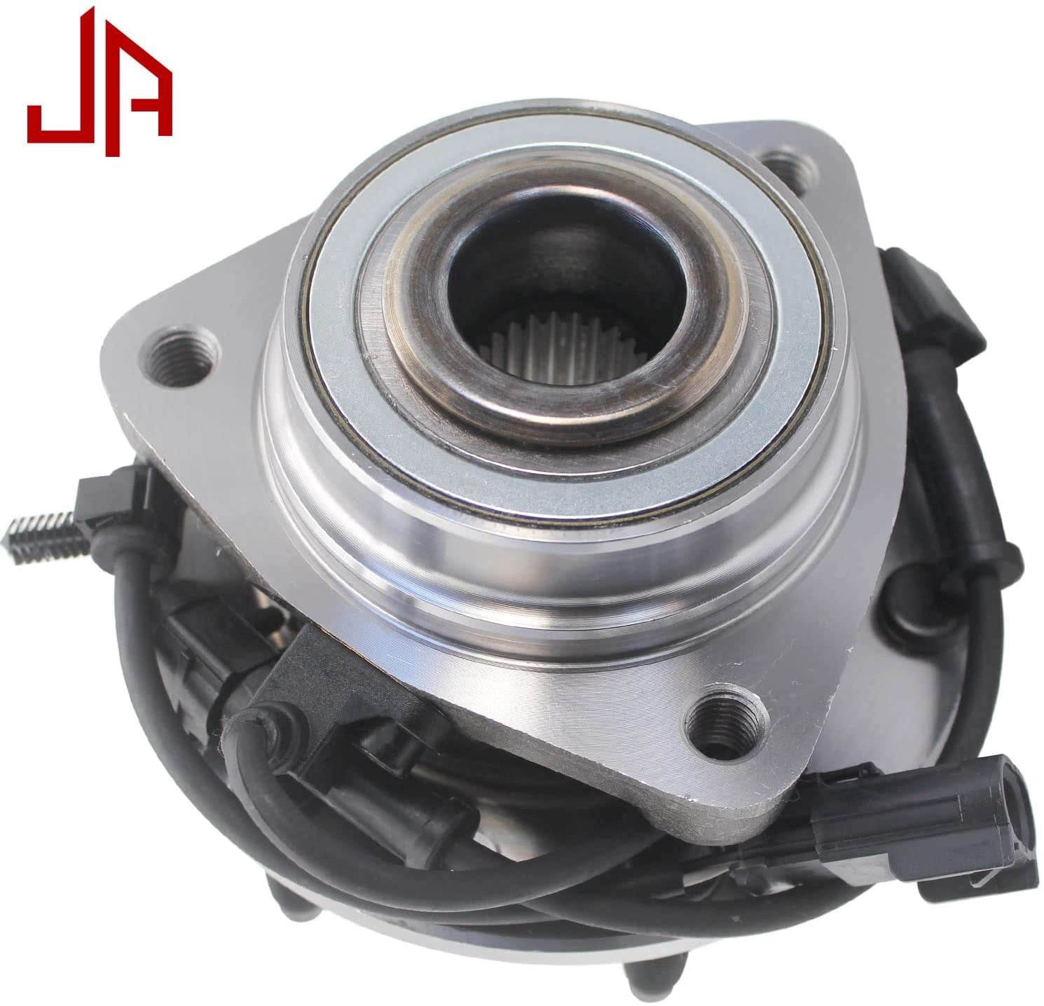 JADODE 513188 Wheel Bearing 6 Lugs Front Wheel Hub Bearing Assembly Fits Buick Rainer, Chevrolet SSR Trailblazer, GMC Envoy, Isuzu Ascender, Oldsmbile Bravada, Saab 9-7X Hub Bearing w/ABS, 4WD RWD