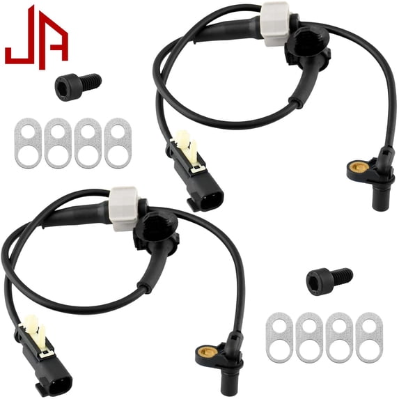 JADODE Front Wheel Speed ABS Sensor Replacement for Cadillac Escalade XTS, Chevrolet Silverado 1500 Suburban Tahoe, GMC Sierra 1500 Limited Yukon XL-Wheel Speed ABS Assembly 2 Pack