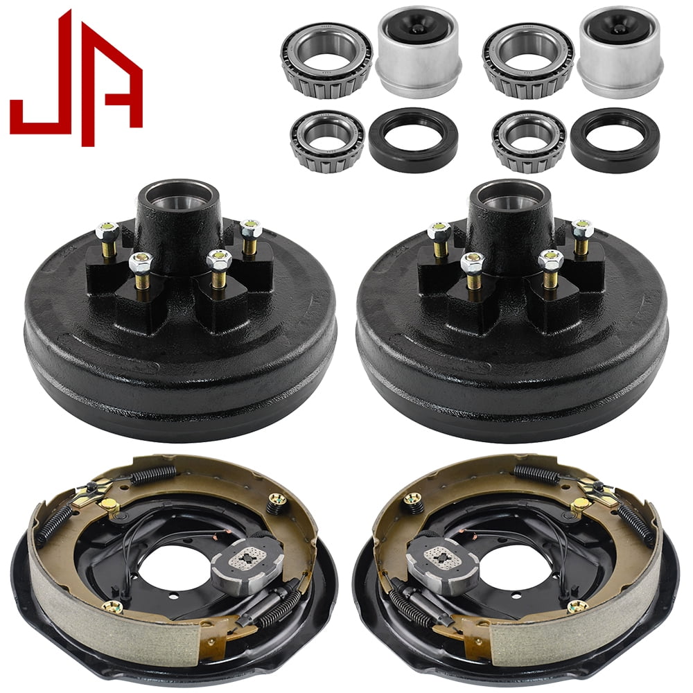 JADODE Trailer Hub Drum Kit 6 on 5.5" B.C with 12" x 2" Electric