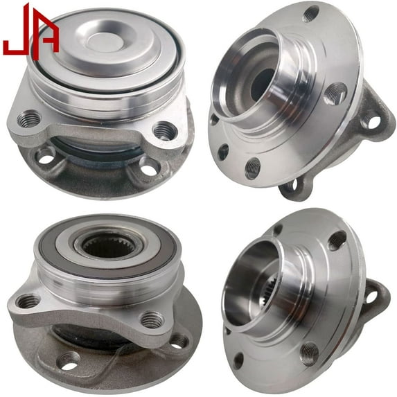 JADODE Wheel Bearing 513348+512514 Front and Rear Wheel Hub Bearing Assembly Replacement for Chrysler 200 Dodge Dart Hub Bearing OE Directly 2WD 4pc