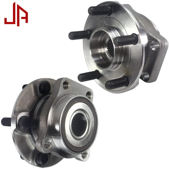 JADODE Wheel Bearing 513413 5 Lugs Front Wheel Hub Bearing Assembly Replacement for Subaru Crosstrek 16-19, Subaru Forester 14-18, Subaru Impreza 14-19, Subaru XV Crosstrek 14-15 Hub Bearing 2pc