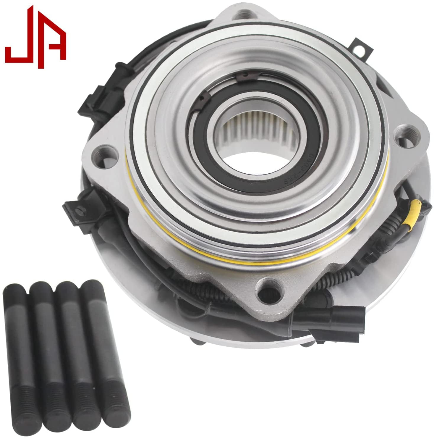 JLEO Front Wheel Hub Bearing Assembly - Fits 2005-2010 Ford F-250/F-350 Super Duty 4WD, 8-Lug With ABS