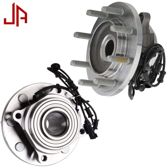 JADODE Wheel Bearing 515148 Front Wheel Hub Bearing Assembly Replacement for RAM 2500 2012-2013 Hub Bearing 8 Lugs w/ABS 4WD 2pc