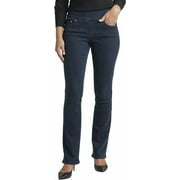 JAG JEANS WOMENS PALEY MID RISE BOOTCUT PULL-ON JEANS - SIZE 16X33 - MIDNIGHT