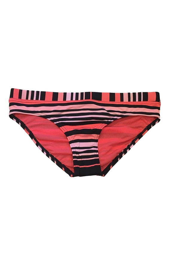 JAG Women's Bikini Bottoms, Pink/Black, Small