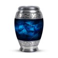 thumbnail image 1 of JAGASY Blue Small Urns for Human Ashes - Keepsake Urn for Ashes Adult Male & Female - Small Urns for Mother & Father - Miniature Urn for Mom Dad - ( 3 Inch), 1 of 7