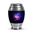thumbnail image 1 of JAGASY Purple Galaxy Funeral Urns for Men - Small Keepsake Urn for Ashes for Women - Miniature Urn for Ashes Adult Male & Female - Mini Cremation Urns for Mom & Dad - ( 3 Inch), 1 of 7
